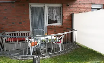 Außenbereich mit Terrasse