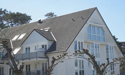 Balkonansicht Fewo Meeresrauschen an der Strandstraße