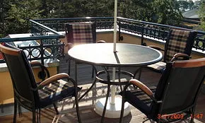 Terrasse 1 zum Wasser