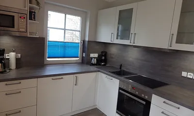 Voll ausgestattete Küche