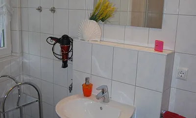 Bad mit Fenster,Dusche und WC