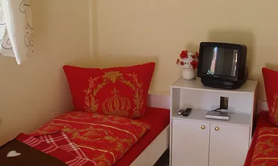 3 Ferien-Bungalows  "Alt Glowe 4" 350 m Ostsee, 1-Zimmer-Bungalow (1 Bungalow LOTTE)