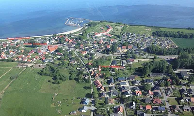 Lage der Unterkunft - Luftbild