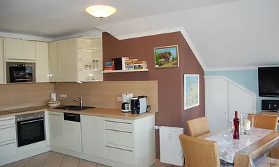 Flachbild Sat/ DVD Player komfortable Küche