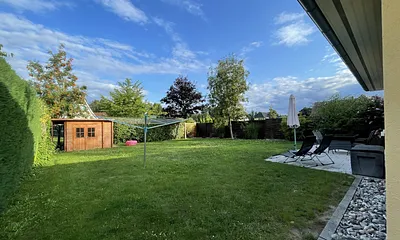 viel Platz im großen Garten 