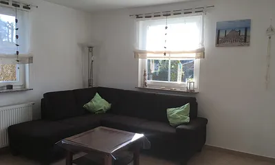 Wohnbereich mit Polsterecke