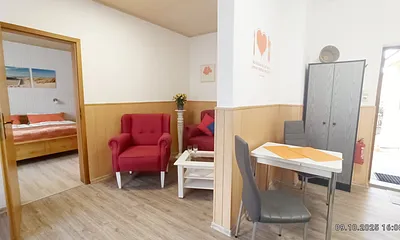 Eingangsbereich , Küche -Wohnen- Schlafen