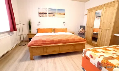 im Schlafzimmer