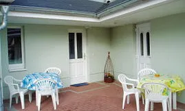 Sitzplatz im Eingangsbereich