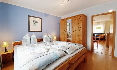 Schlafzimmer, Bettgröße 1,80 m