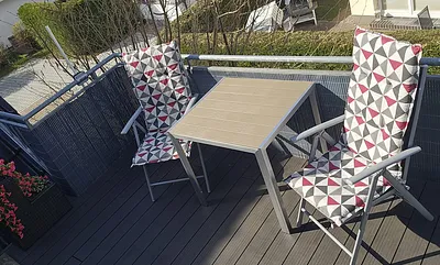 Sonnige Dachterrasse