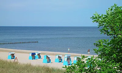 Strand in Bansin auf Usedom