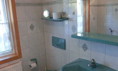  Bad mit Badewanne Ferienhaus Tabea