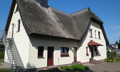 Aufgang zur Ferienwohnung