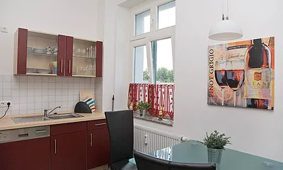 Strandhaus Möwe, ein Traum an der Promenade, 2-Zimmer-Ferienwohnung (Silbermöwe)