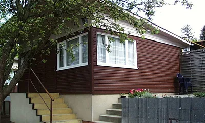 Bungalow Nr.6 mit seitlicher Terrasse