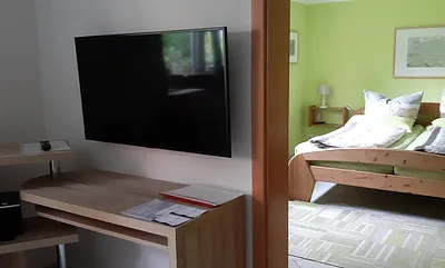 Wohnzimmer zum Schlafzimmer