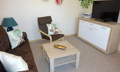 Wohnzimmer mit TV