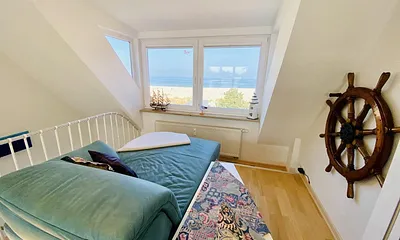 Villa LIPSIA, Seeblick an der Promenade, 4-Zimmer-Ferienwohnung (Seeblick)