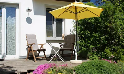 Eigene Terrasse mit Südausrichtung