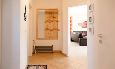 Der Eingangsbereich mit Flur 