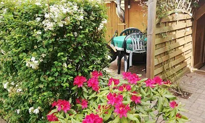 Sitzecke mit Grillmöglichkeit