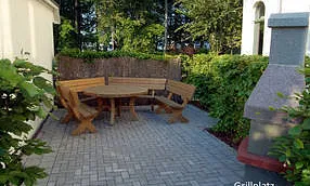Grillplatz der Villa Waldschloss