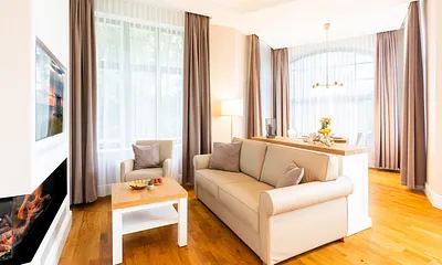 Villa Waldschloss - 200m zum Ostseestrand, 2-Zimmer-Ferienwohnung (Nr. 4)