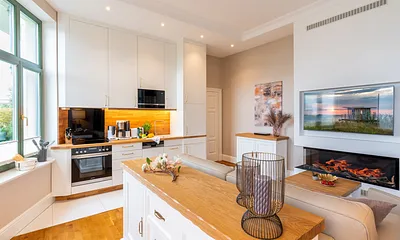 Koch- und Wohnbereich