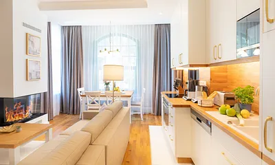 Villa Waldschloss - 200m zum Ostseestrand, 2-Zimmer-Ferienwohnung (Nr. 7)