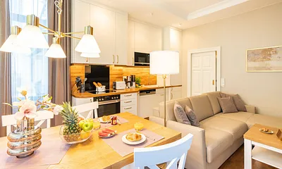 Ess-, Wohn- und Kochbereich