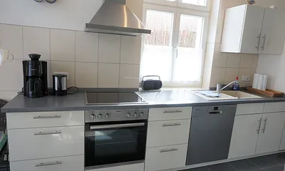 große offene Wohnküche