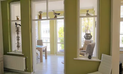 Veranda im Stil der Bäderarchitektur