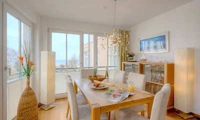 Villa Louise - an der Strandpromenade m. Meerblick, 3-Zimmer-Apartment (Nr. 7)