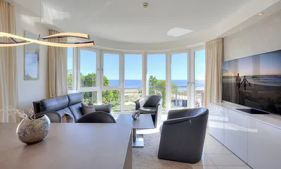 Wohnbereich mit Meerblick