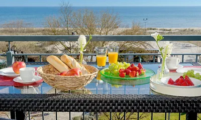 Balkon mit Meerblick
