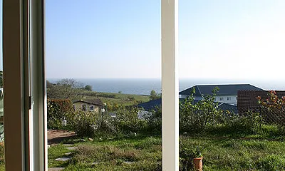 Meerblick aus dem Wohnzimmer