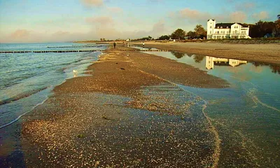 Ostseestrand im Herbst - Heiligendamm