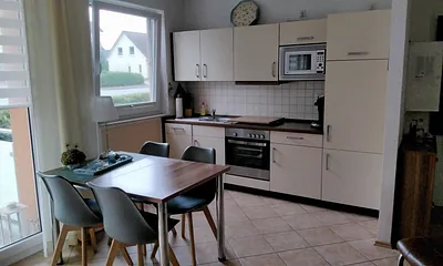 Vollausgestattete Wohnküche inkl. Geschirrspüler 