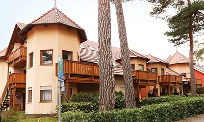 Ferienhaus von der Straßenseite