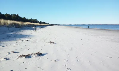 Ostseestrand im Winter