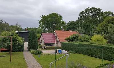 ein schöner Ausblick von der Terasse