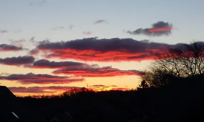 ein schöner Ausblick von der Terasse
