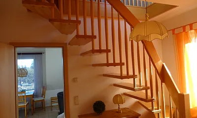 Treppe zum Schlafboden