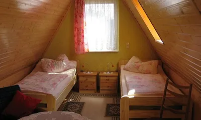 Schlafzimmer im Obergeschoss +Sitzecke