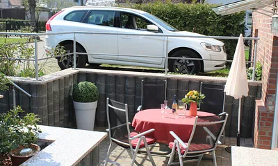 Parkplatz direkt am Haus