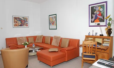 Sitzecke mit Schlafmöglichkeit Wohnzimmer