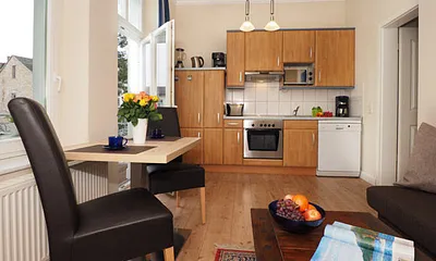 Küchenzeile im Wohnbereich