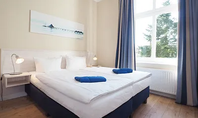 offenes Schlafzimmer