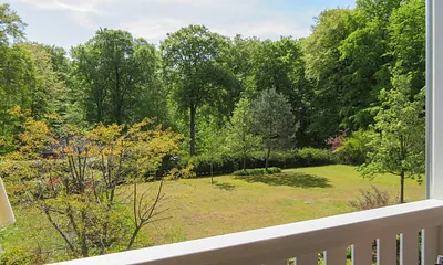 Blick vom Balkon